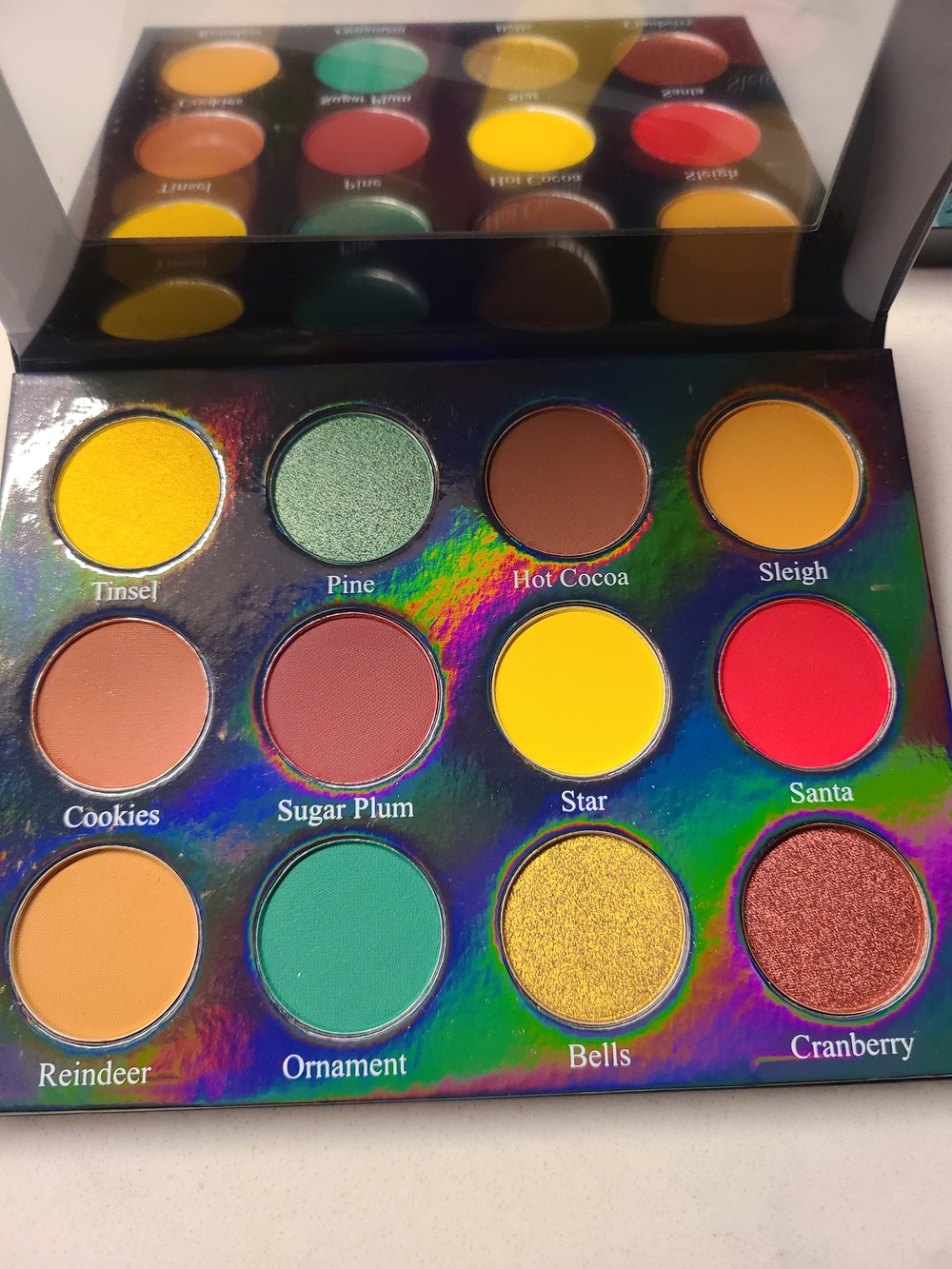 Alien/Unearthly Cosmetics Holiday Eyeshadow Palette